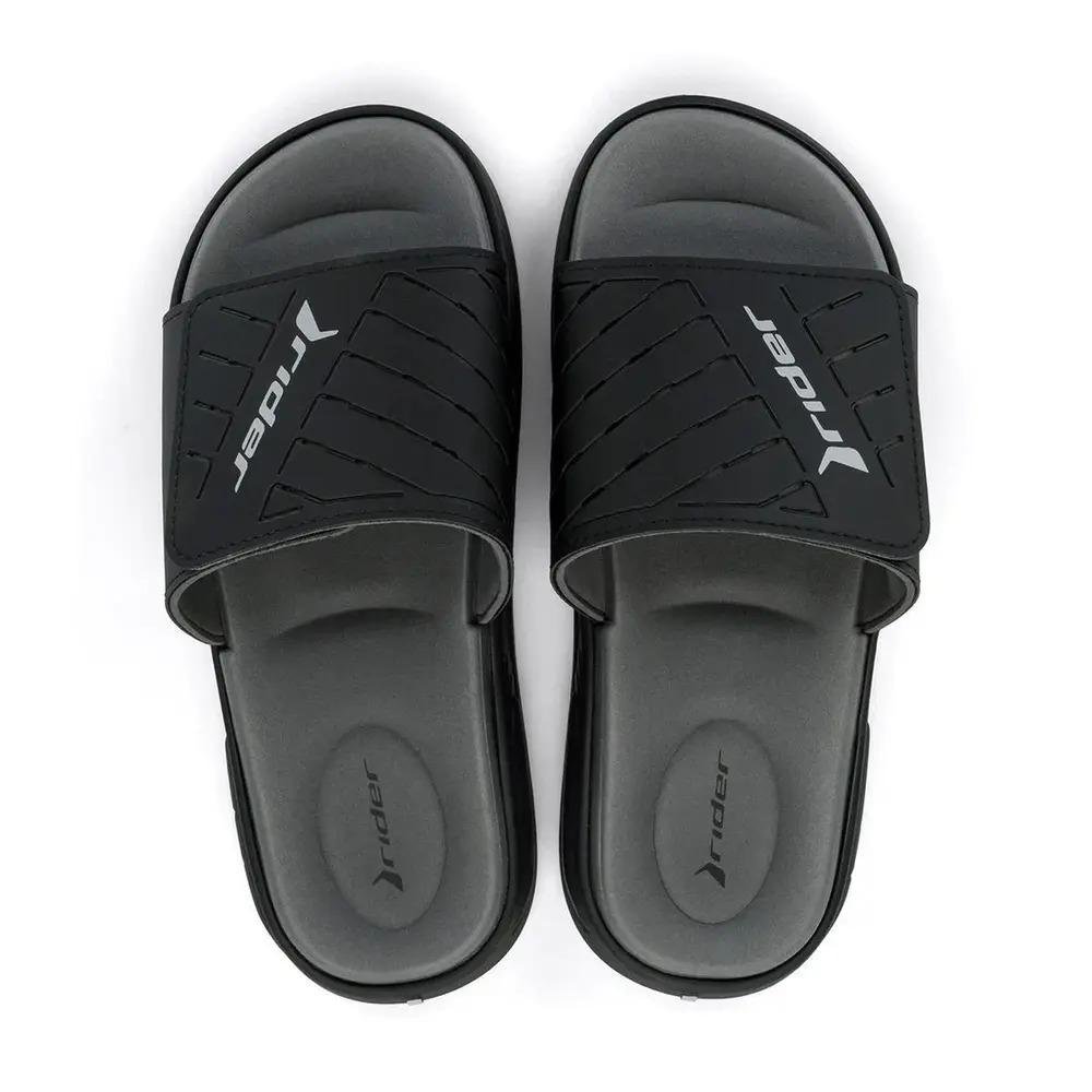 CHINELO RIDER SLIDE MASCULINO R SOFT PLUS 12529 Preto 3