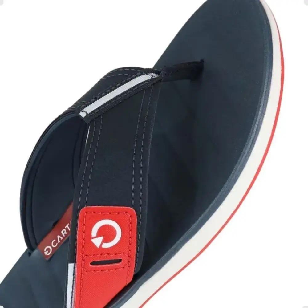 CHINELO CARTAGO MASCULINO MALAGA 10954 Azul Marinho/Vermelho 4