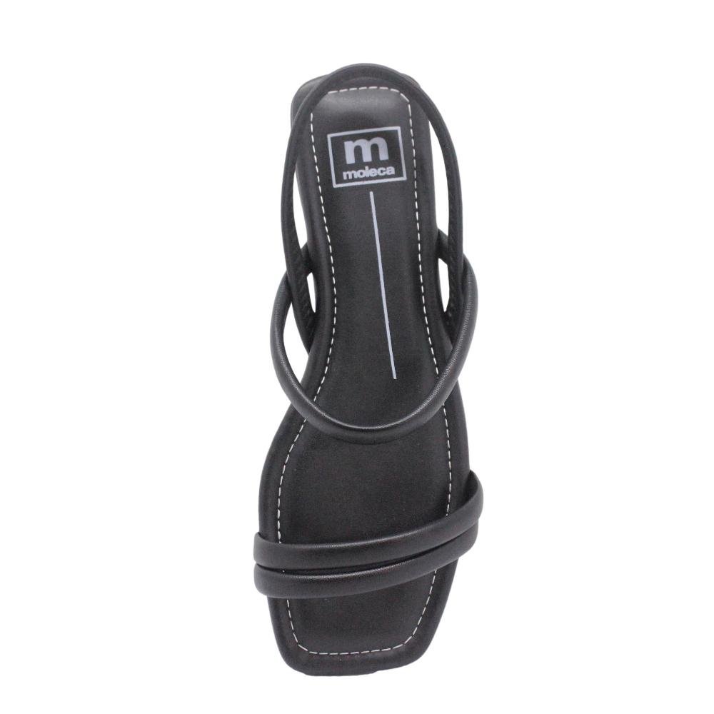 SANDÁLIA MOLECA FEMININO 462111 Preto 3
