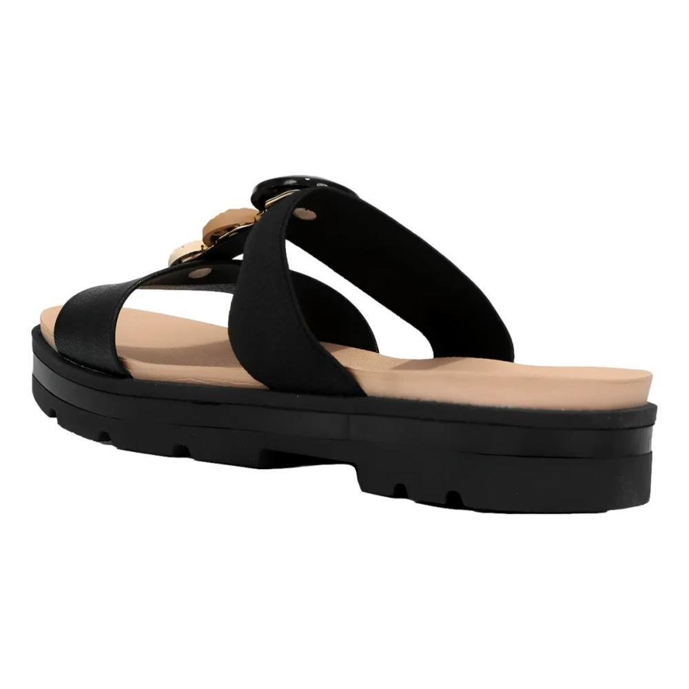 CHINELO MODARE SLIDE TIRA DUPLA FEMININO 7132138 Preto 3