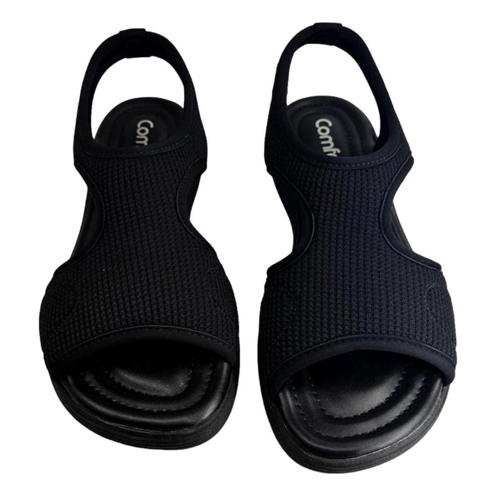 SANDÁLIA COMFORTFLEX FEMININO 2551302 Preto 4