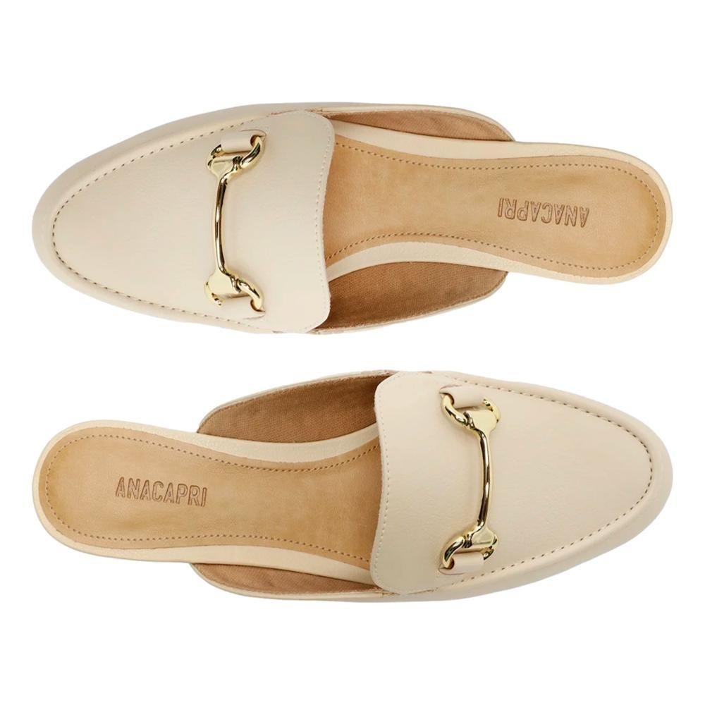 MULE ANACAPRI FEMININO C300750108 Creme 3