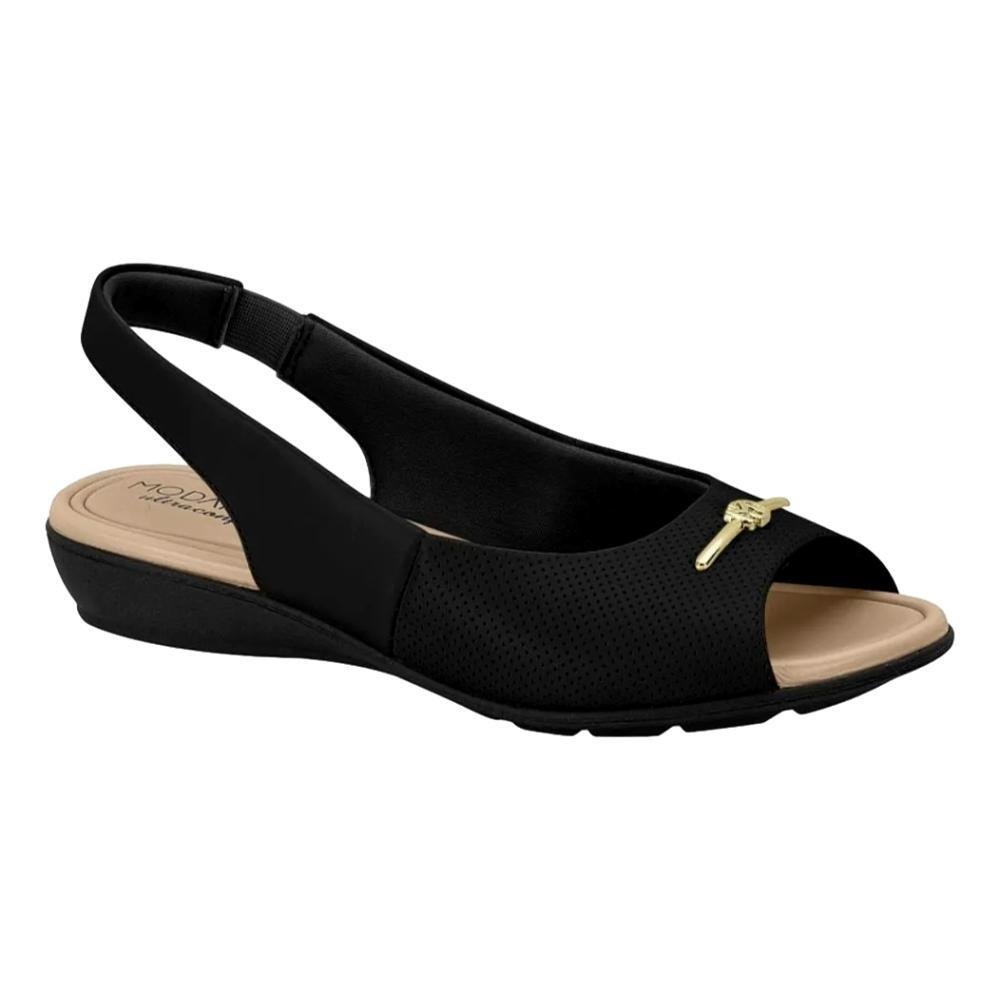 SANDÁLIA MODARE ULTRACONFORTO FEMININO REF:7127253 Preto 3