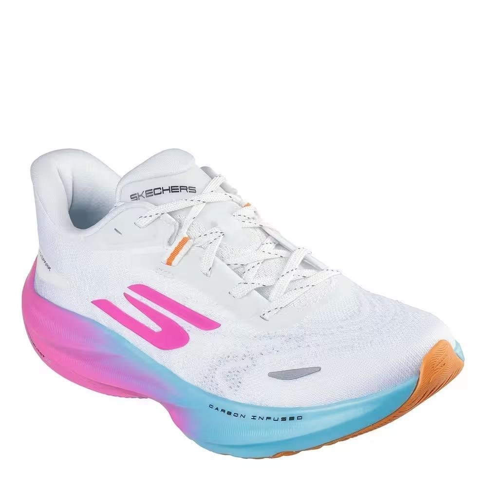 TÊNIS SKECHERS FEMININO SKX AERO SPARK 172200 Branco/Fucsia 3