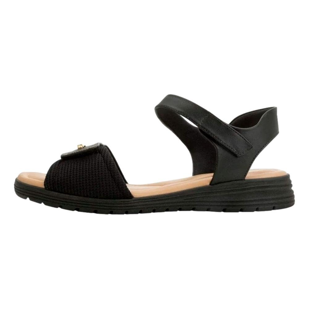 SANDÁLIA PAPETE COMFORTFLEX FEMININO 2551303 Preto 1