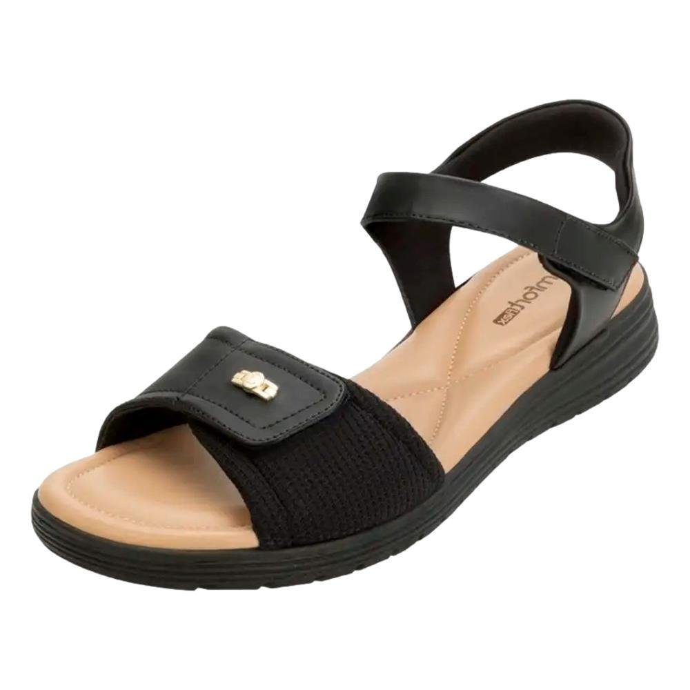 SANDÁLIA PAPETE COMFORTFLEX FEMININO 2551303 Preto 2