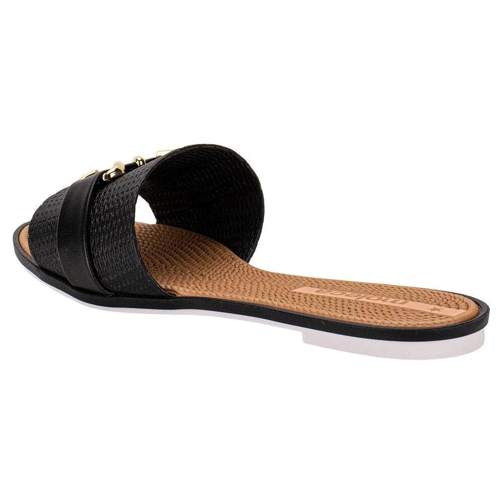 CHINELO MOLECA SLIDE FEMININO 5297472 Preto 3