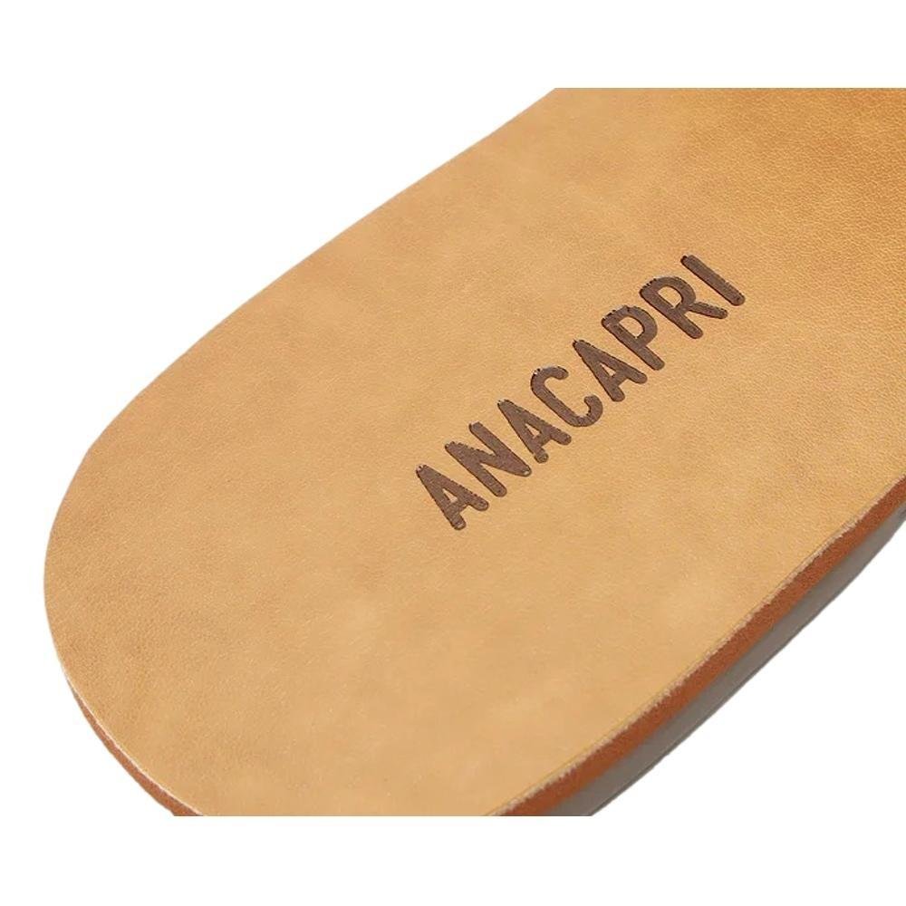 CHINELO ANACAPRI SLIDE TIRAS CRUZADAS PEDRARIA FEMININO C300140446 Marrom 5
