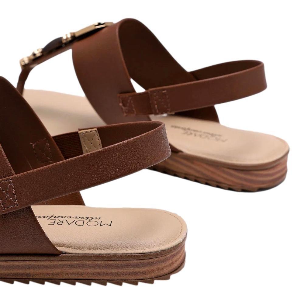SANDÁLIA MODARE FEMININO 7141120 Marrom 4