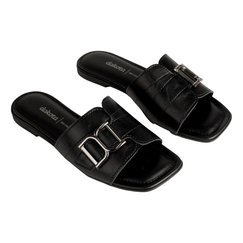 CHINELO DAKOTA SLIDE FEMININO Y9931 Preto 2