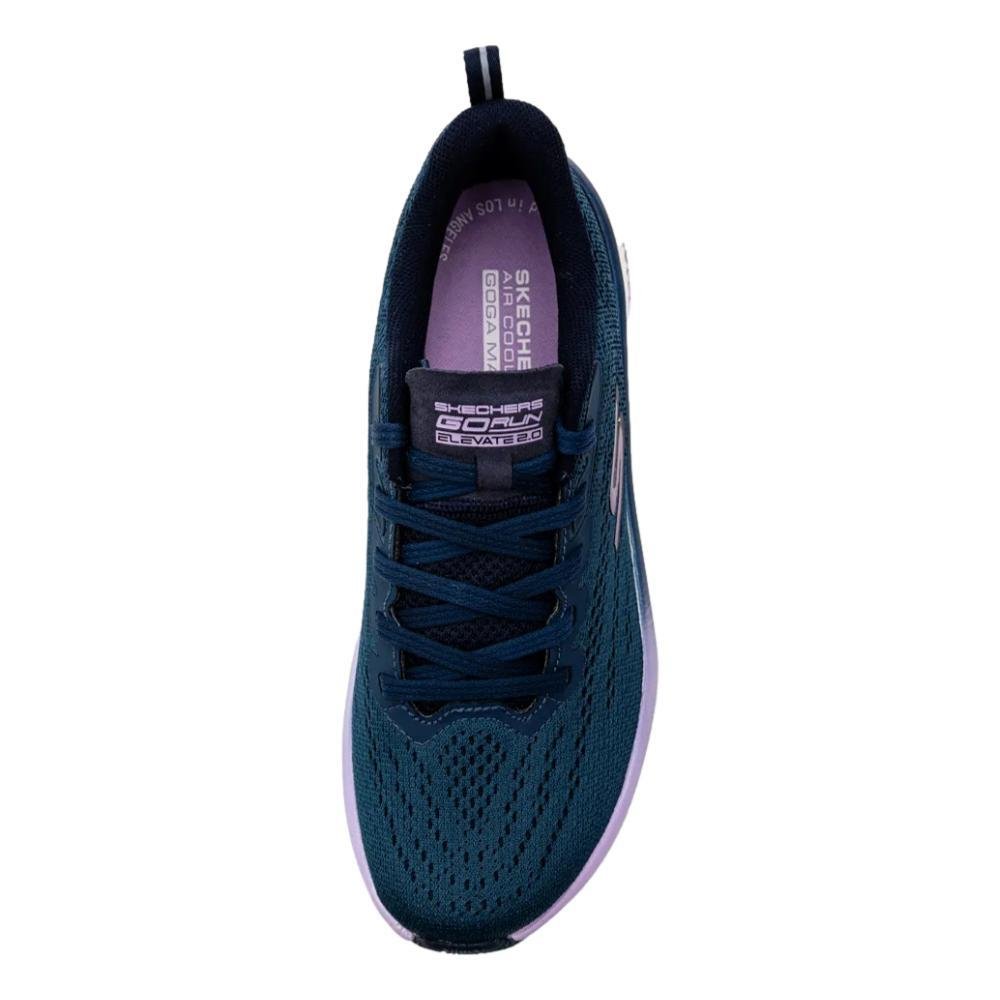 TÊNIS SKECHERS GO RUN ELEVATE 2.0 FEMININO 129000BR Azul Marinho/Lavanda 3