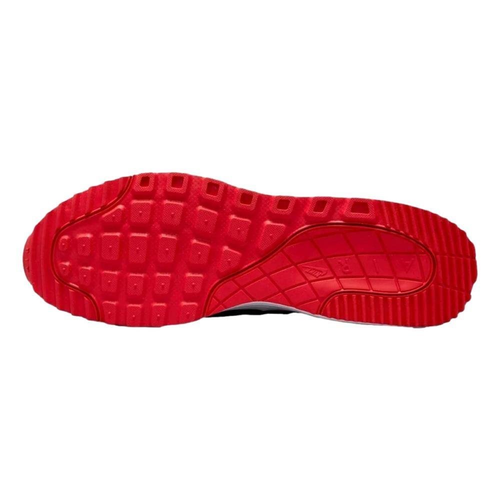 TÊNIS NIKE MASCULINO AIR MAX SYSTM DM9537 Preto/Vermelho 6