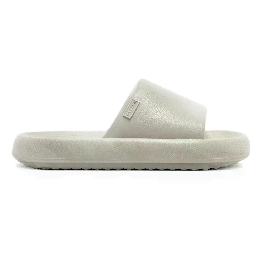 CHINELO BRIZZA AREZZO SLIDE FEMININO NUVEM Z190460001 Branco 3
