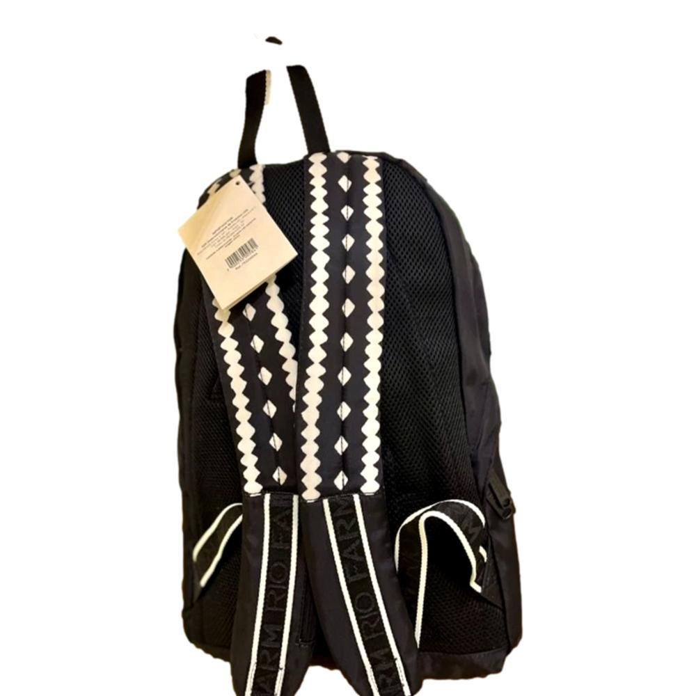 Mochila Farm Estampada Xodó Lenço Original Ref 78325904a Preto/Off White 3