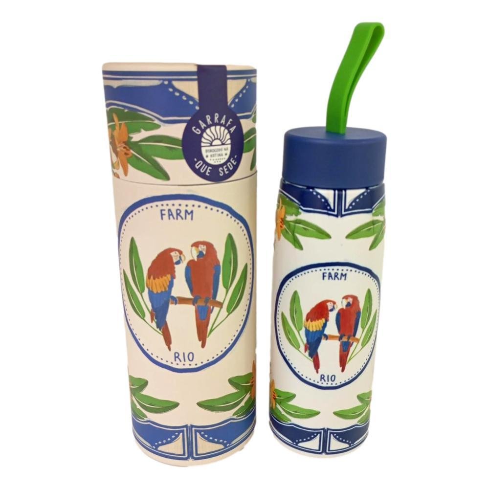 GARRAFA FARM QUE SEDE DESTINO TROPICAL 500ML 78327173 Branco 4