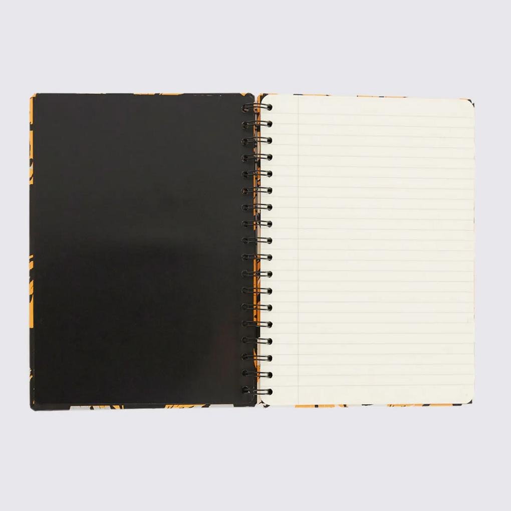 CADERNO UNIVERSITARIO FARM BOSSA BANANA 349599 Preto/Amarelo 2