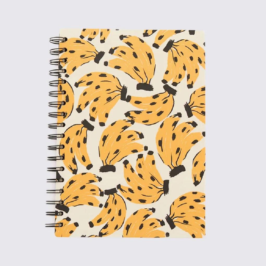 CADERNO UNIVERSITARIO FARM BOSSA BANANA 349599 Preto/Amarelo 3