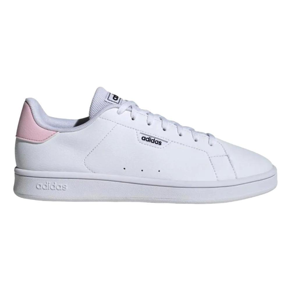 TÊNIS ADIDAS URBAN COURT FEMININO IF4092 Branco/Rosa 1