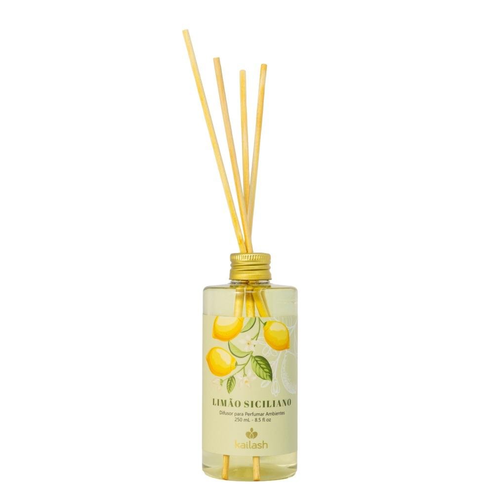 DIFUSOR PARA PERFUMAR AMBIENTE KAILASH ECONÔMICO 250ML PLASTICO