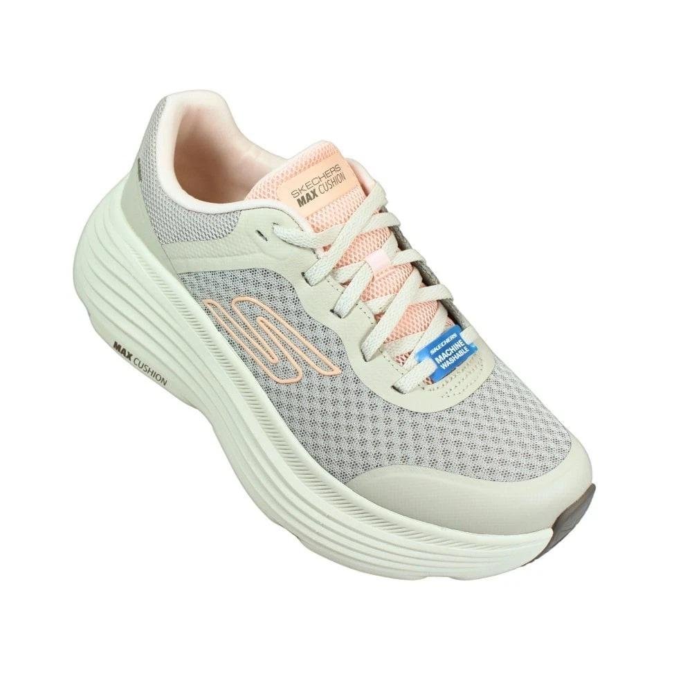 TÊNIS SKECHERS FEMININO MAX CUSHIONING ENDEAVOUR 129470 Creme 3