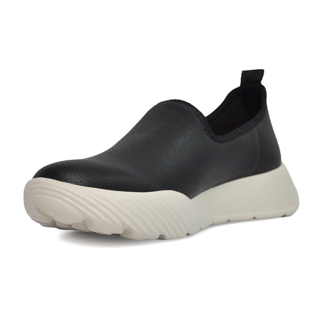 TÊNIS PICCADILLY FEMININO CALCE FACIL PONTILHADO 949017 Preto 2