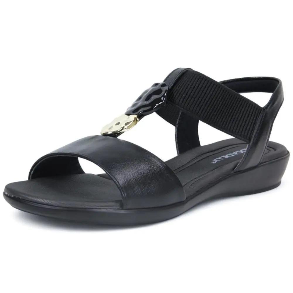 SANDÁLIA PICCADILLY FEMININA 500405 Preto 2