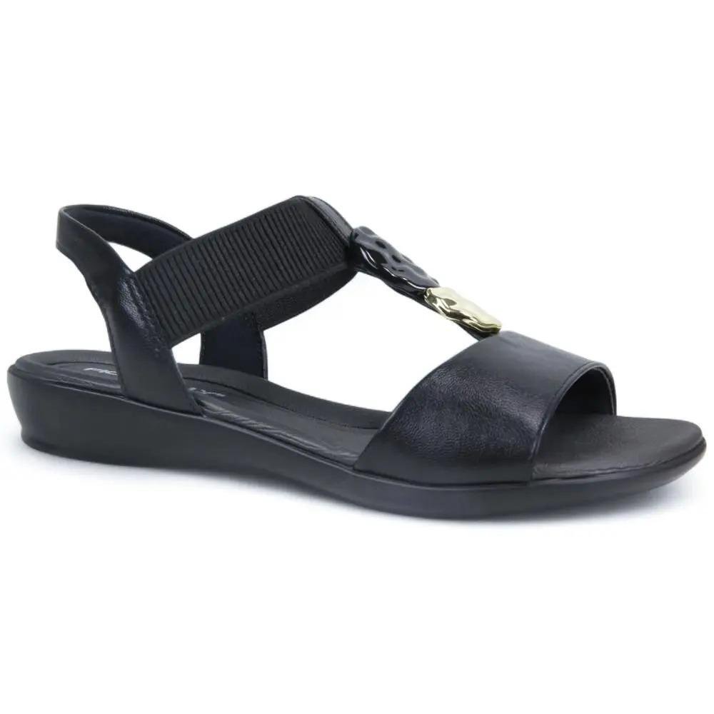 SANDÁLIA PICCADILLY FEMININA 500405 Preto 3
