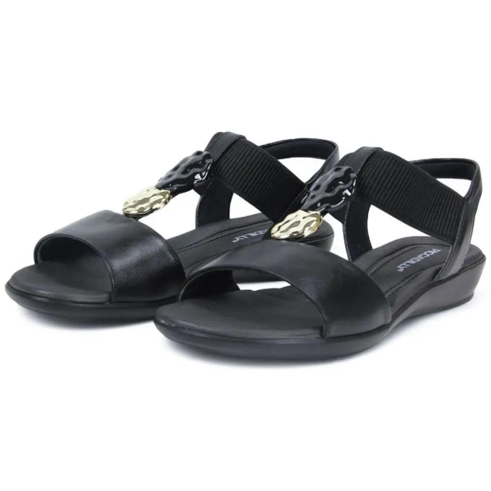 SANDÁLIA PICCADILLY FEMININA 500405 Preto 4