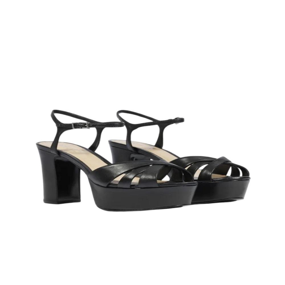 SANDÁLIA SCHUTZ COURO FEMININA MEIA PATA S203460003 Preto 2