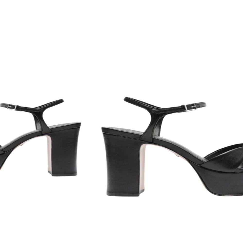 SANDÁLIA SCHUTZ COURO FEMININA MEIA PATA S203460003 Preto 5