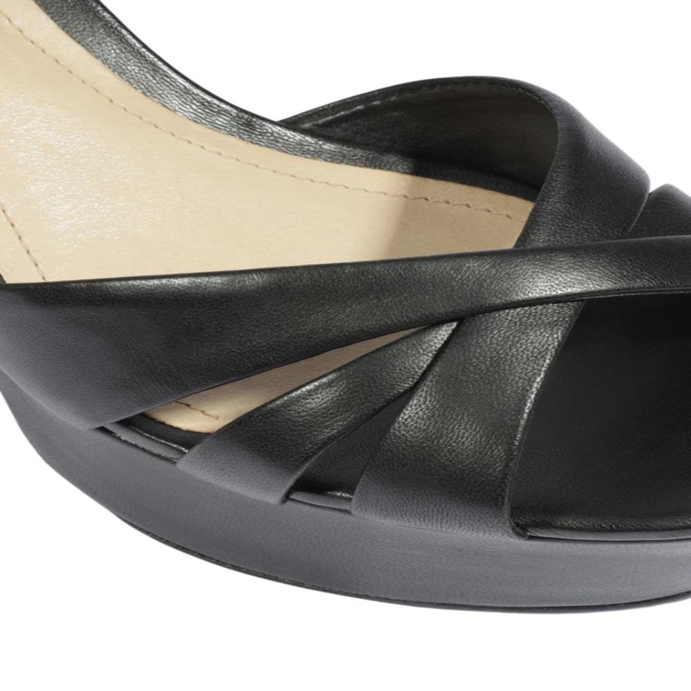 SANDÁLIA SCHUTZ COURO FEMININA MEIA PATA S203460003 Preto 6