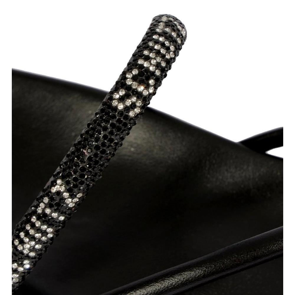 PAPETE SCHUTZ STRASS FEMININO S207330216 Preto 5