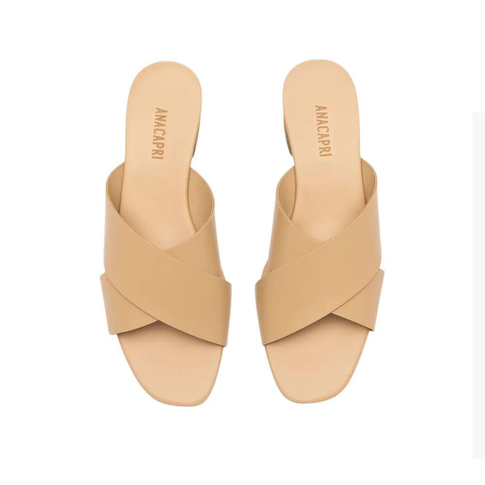 TAMANCO ANACAPRI FEMININO TIRAS CRUZADAS C304890053 Bege 2