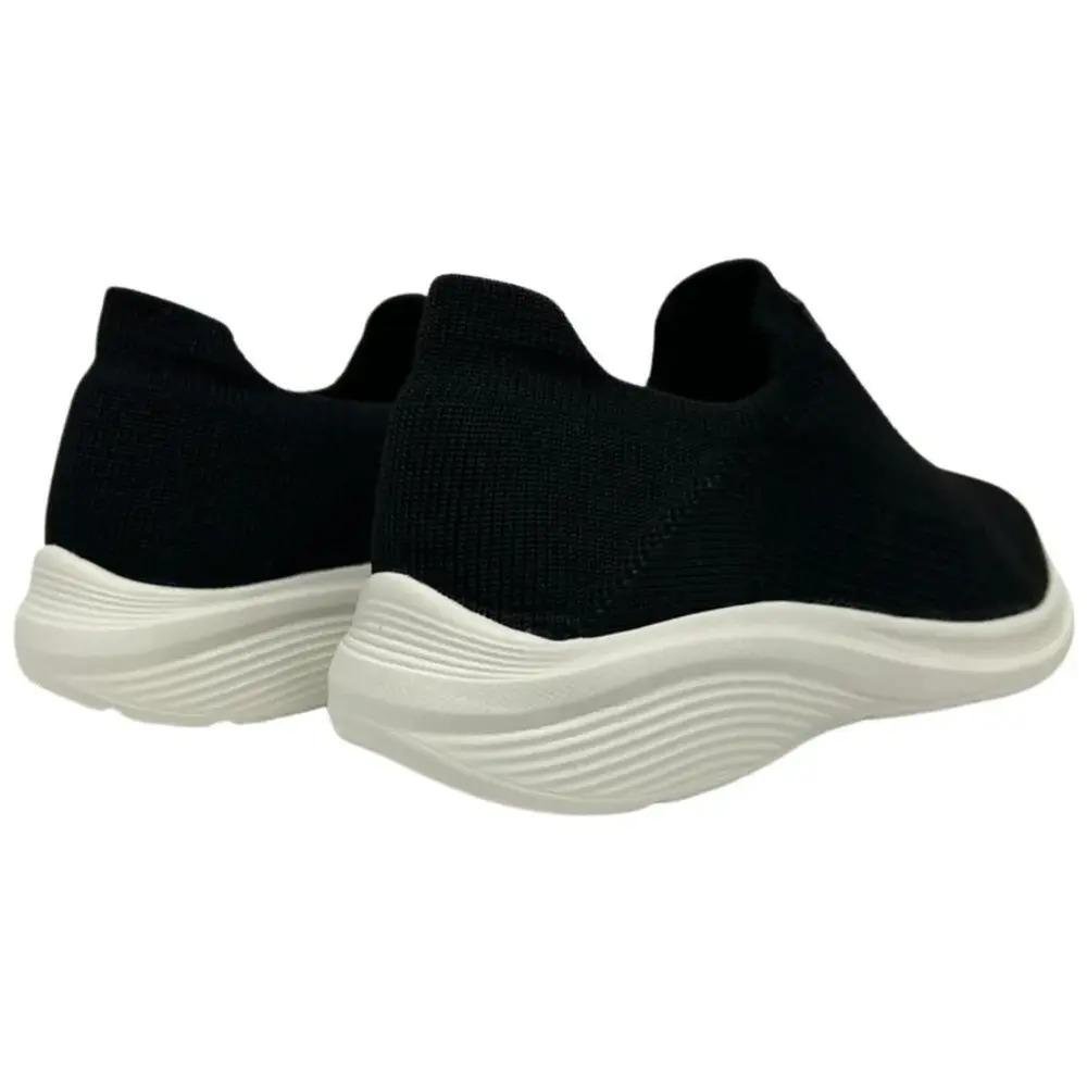 TÊNIS KOLOSH KNIT FEMININO E0428 Preto/Branco 4