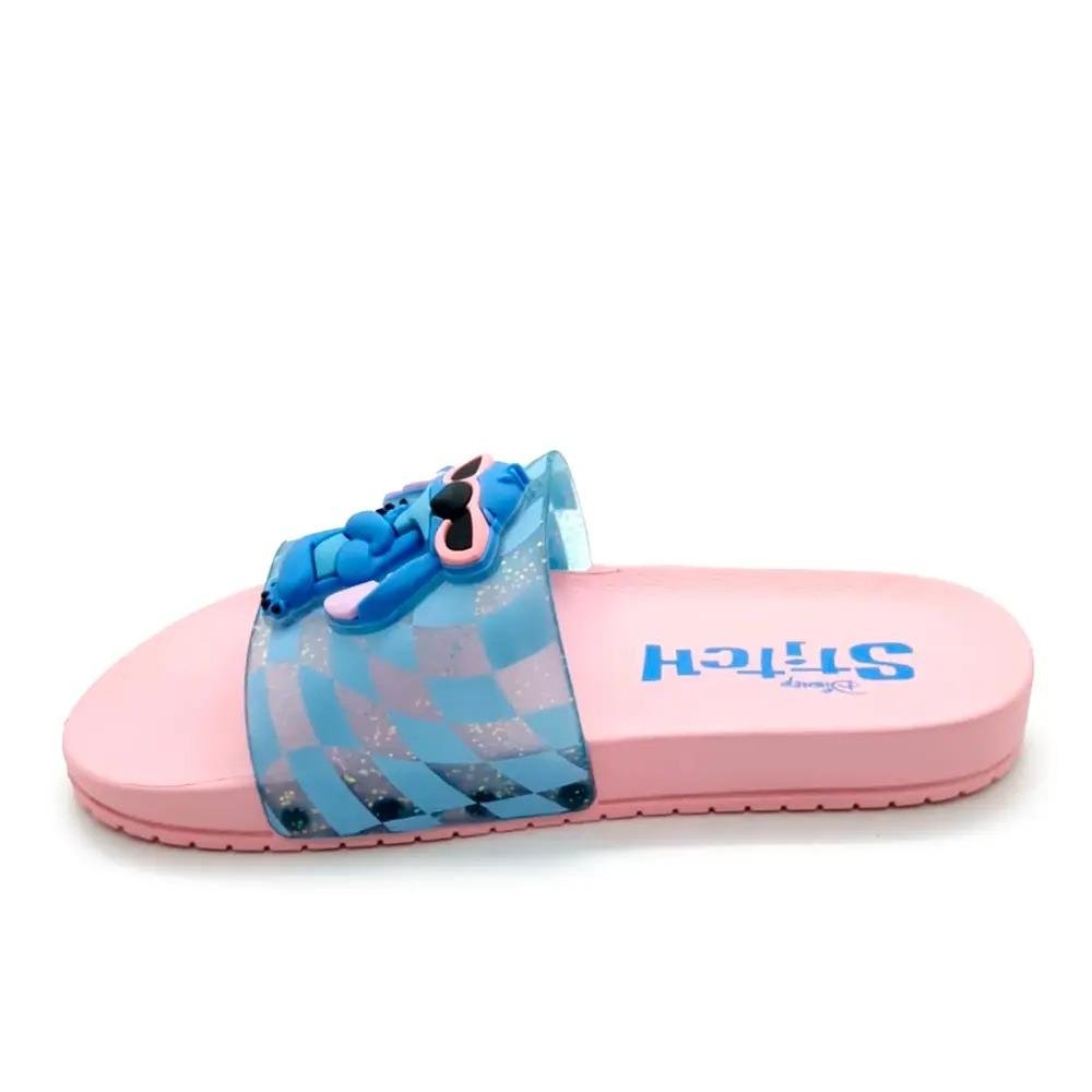 CHINELO SLIDE STITCH INFANTIL MENINA GRENDENE DISNEY MANIA PLUS 23285 Azul 2