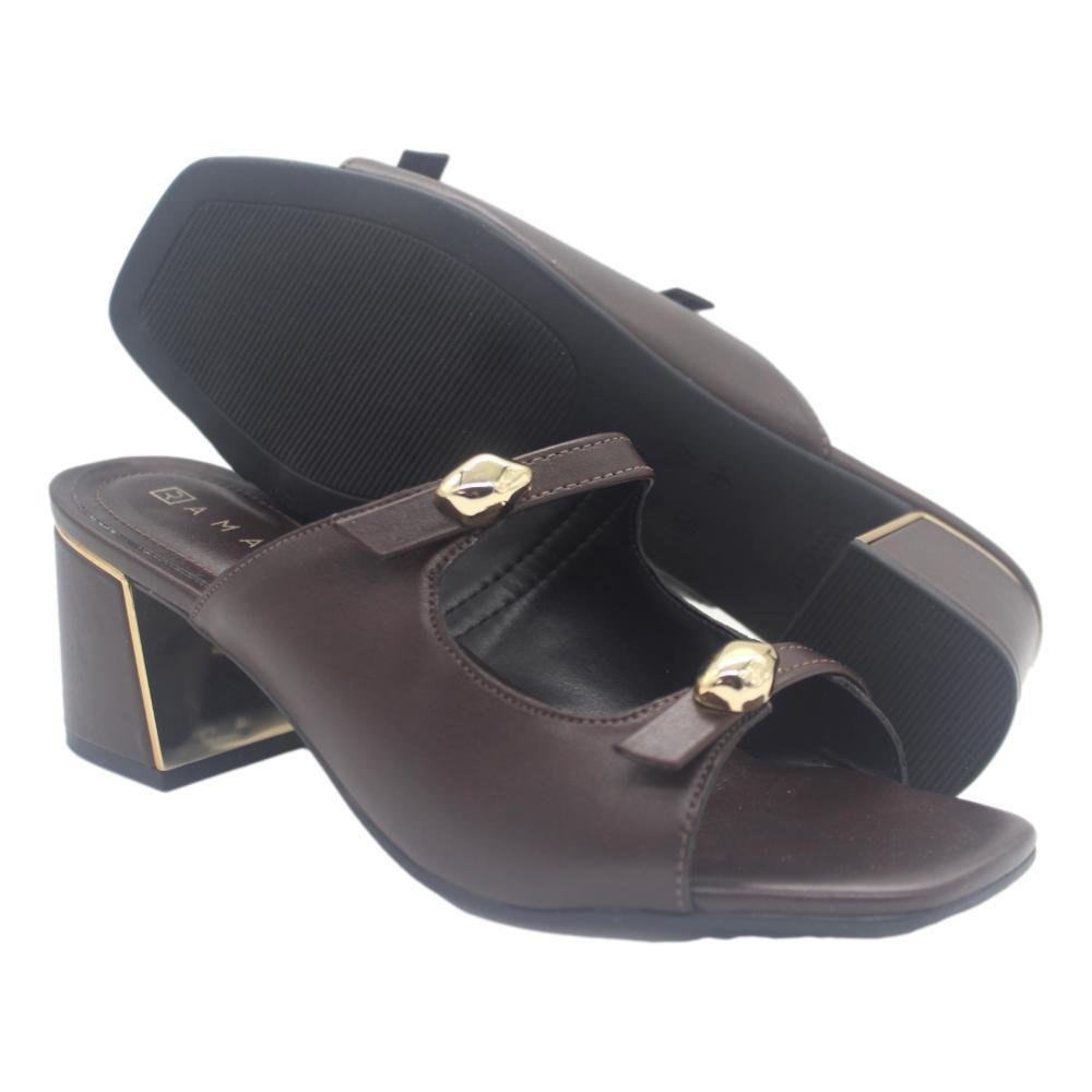 TAMANCO FEMININO RAMARIM 2539203 Café 5