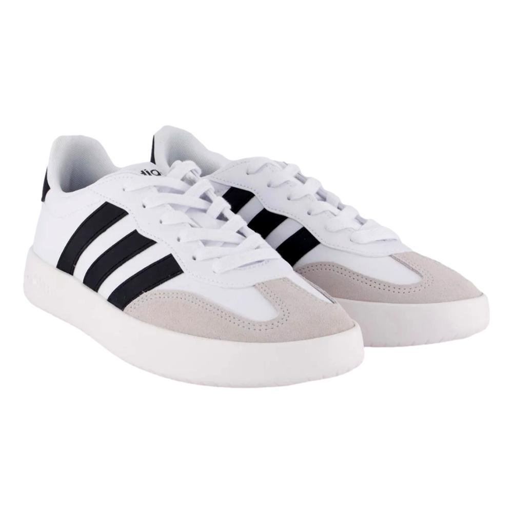 TÊNIS ADIDAS BARREDA MASCULINO KJ0969 Branco/Preto 2