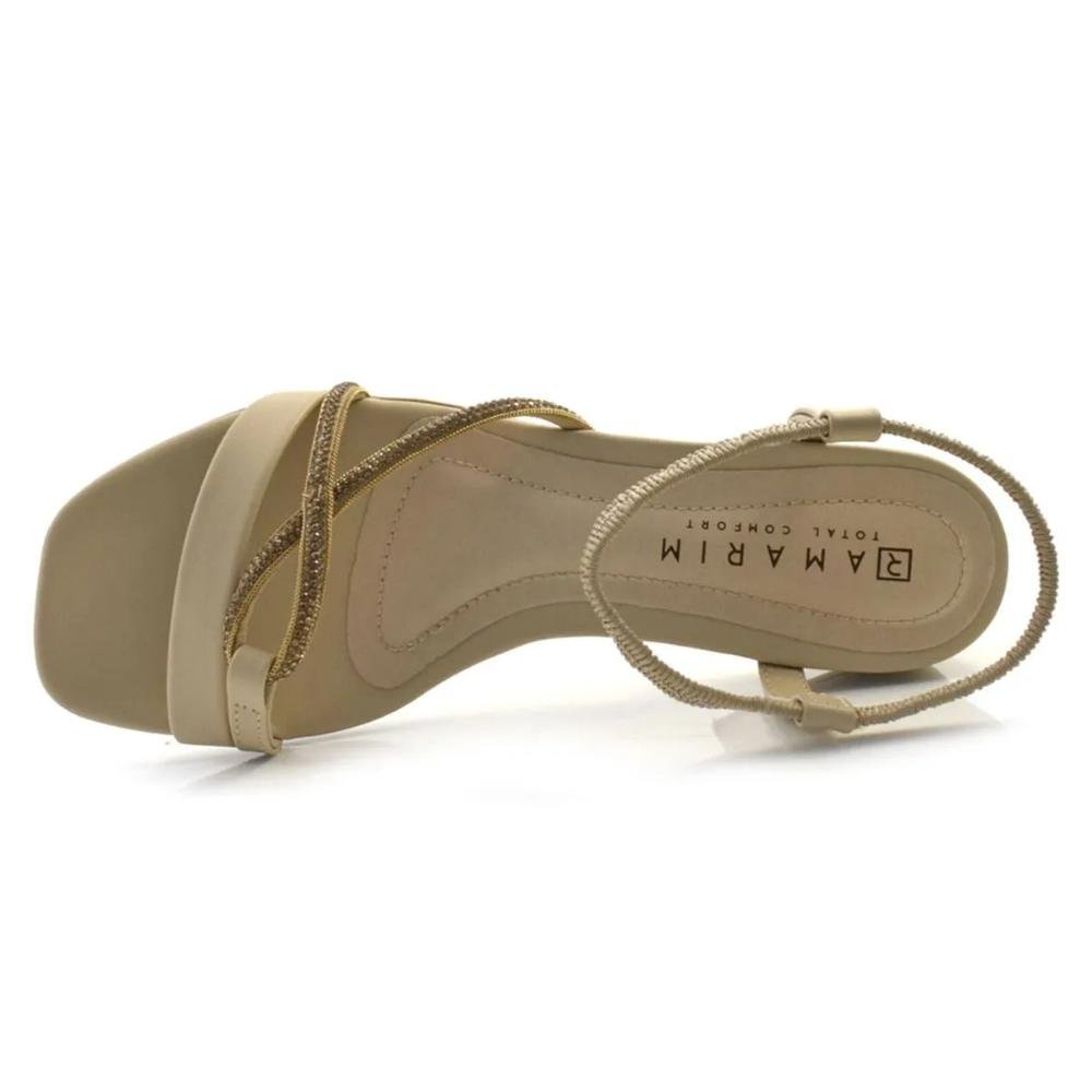 SANDÁLIA FEMININA RAMARIM 2448201 Bege 3