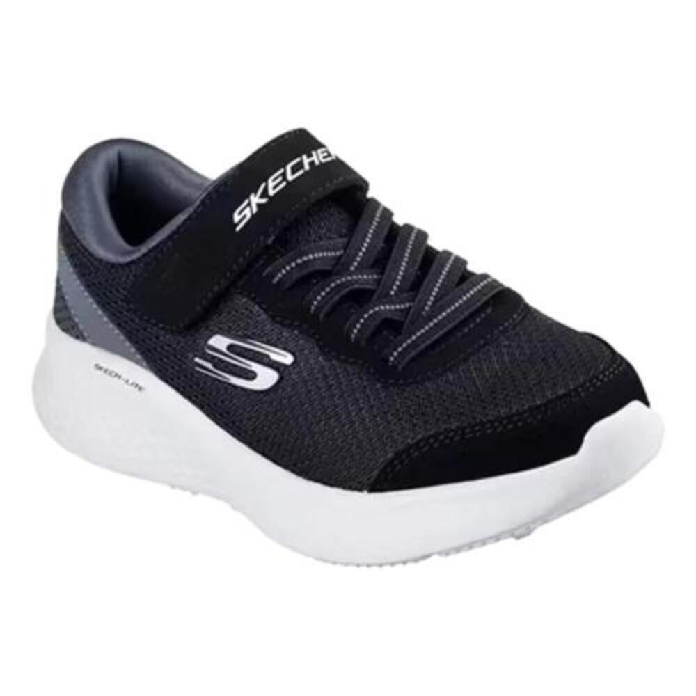 TÊNIS INFANTIL MASCULINO SKECHERS SKECHLITE PRO SPRINT SURGE 404015L Preto/Branco 2