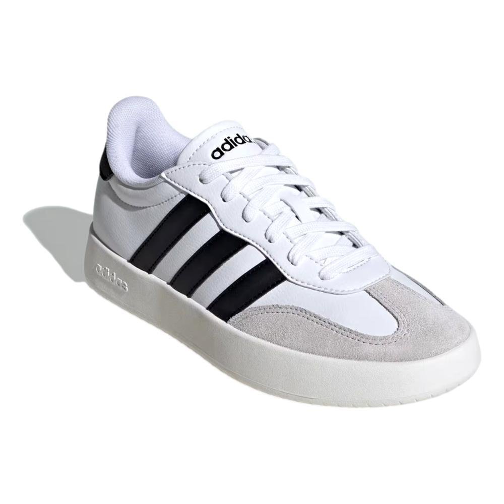 TÊNIS ADIDAS BARREDA UNISSEX KJ0972 Branco/Preto/Cinza 3