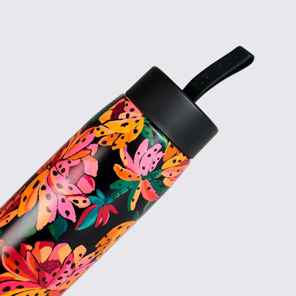 GARRAFA FARM QUE SEDE FLOR DE BANANA 500ML 78325873C Preto/Verde/Rosa 3