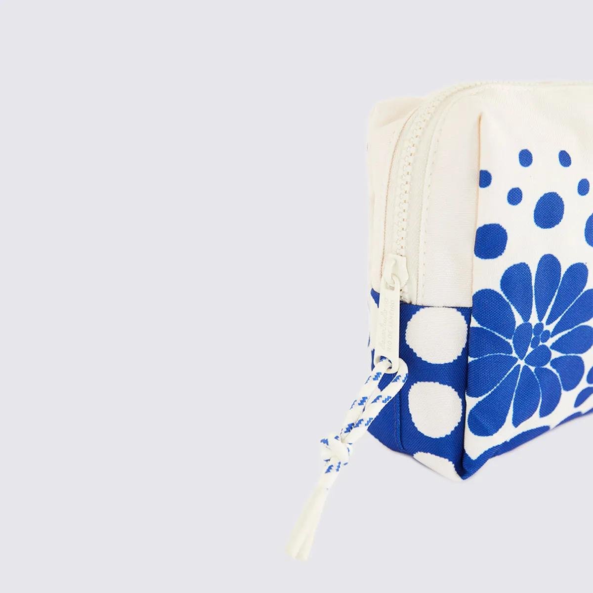 MAXI NECESSAIRE FARM ORA BOLAS G PALERMO 78327138 Branco Off/Azul 4