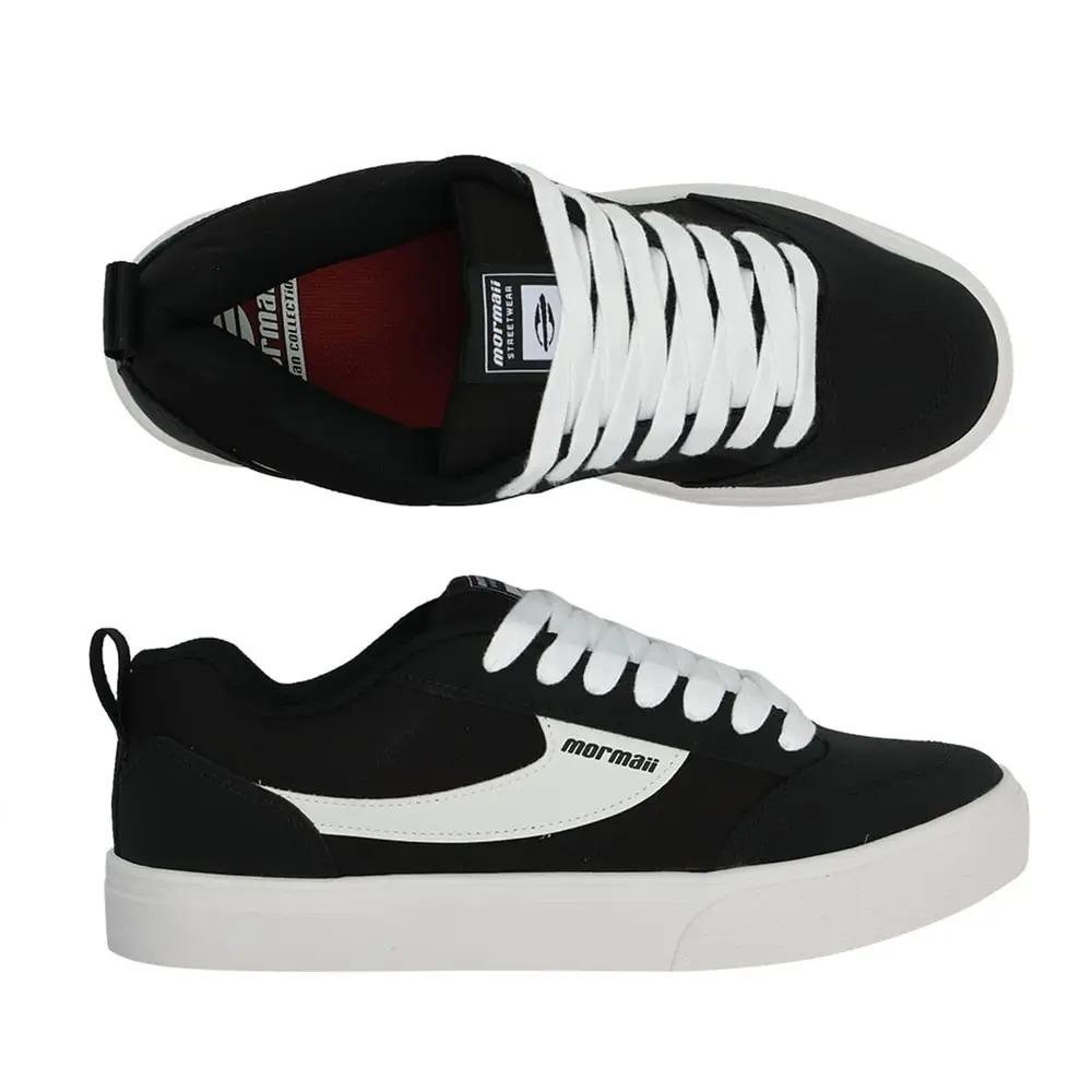 TÊNIS MORMAII URBAN KILLIAN MASCULINO 203387 Preto/Branco 4