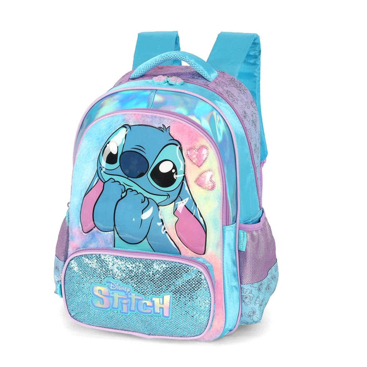 MOCHILA INFANTIL LUXCEL STITCH IS42411SC Azul 2