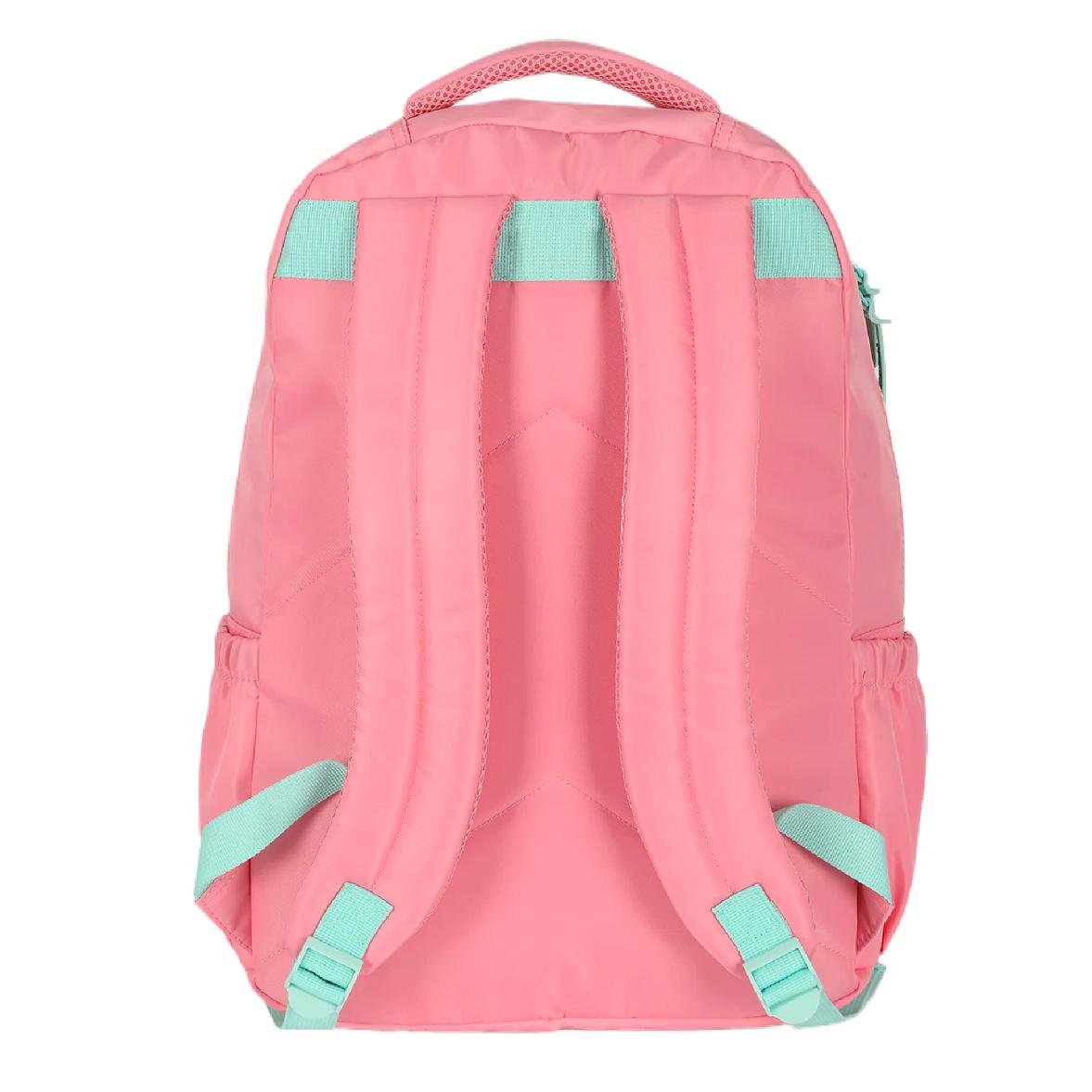 MOCHILA INFANTIL LUXCEL LAPTOP STITCH MJ50081SC Salmão 4