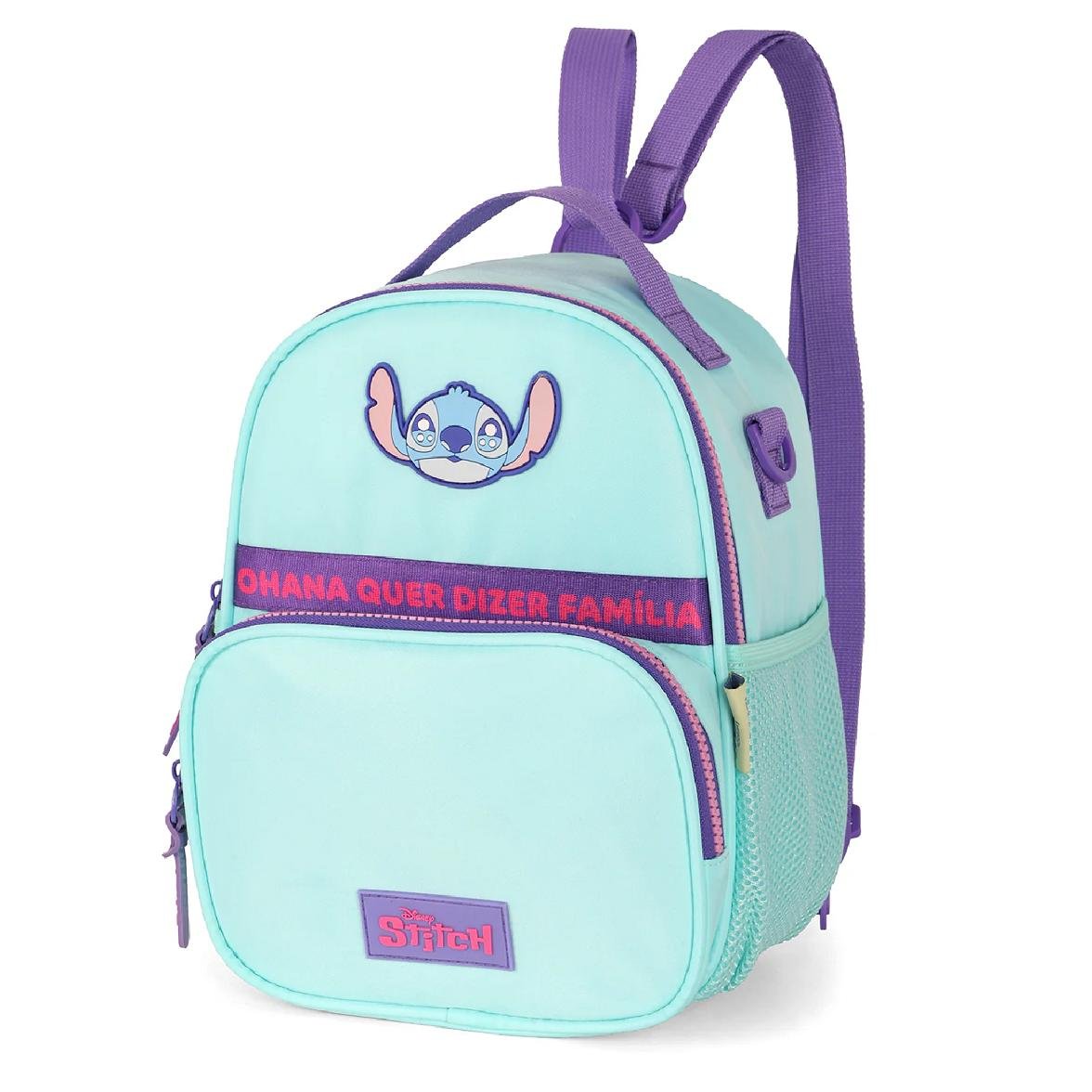LANCHEIRA INFANTIL LUXCEL STITCH LA50083SC Verde Água 2