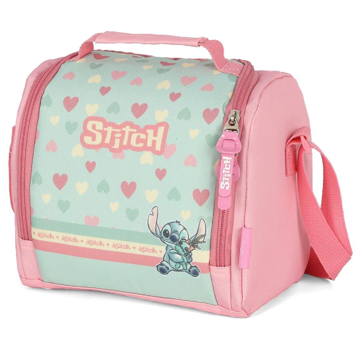 LANCHEIRA LUXCEL INFANTIL STITCH LA50093SC Verde 2