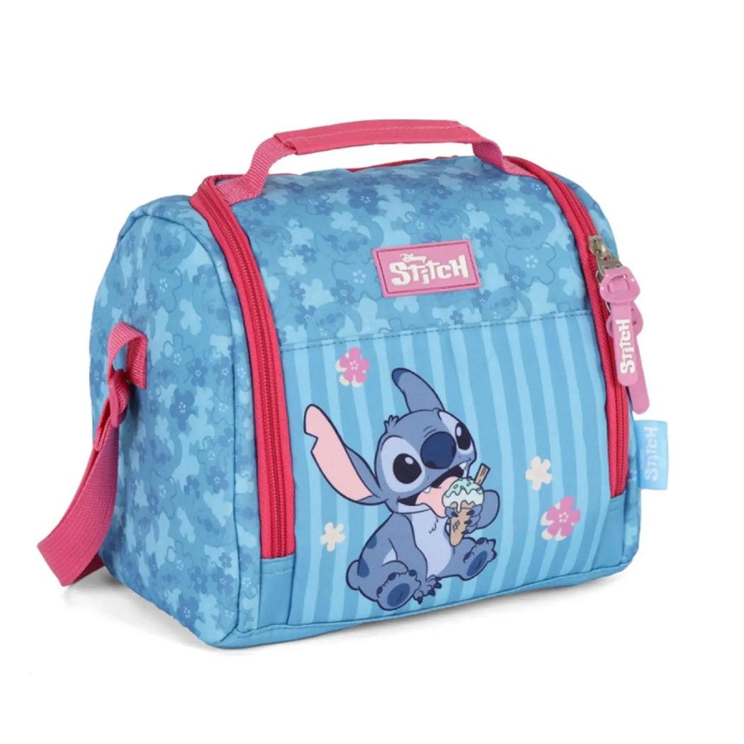 LANCHEIRA LUXCEL INFANTIL STITCH LA50103SC Pink/Azul 3