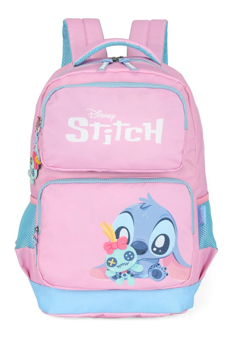 MOCHILA LUXCEL INFANTIL STITCH MS50041SC
