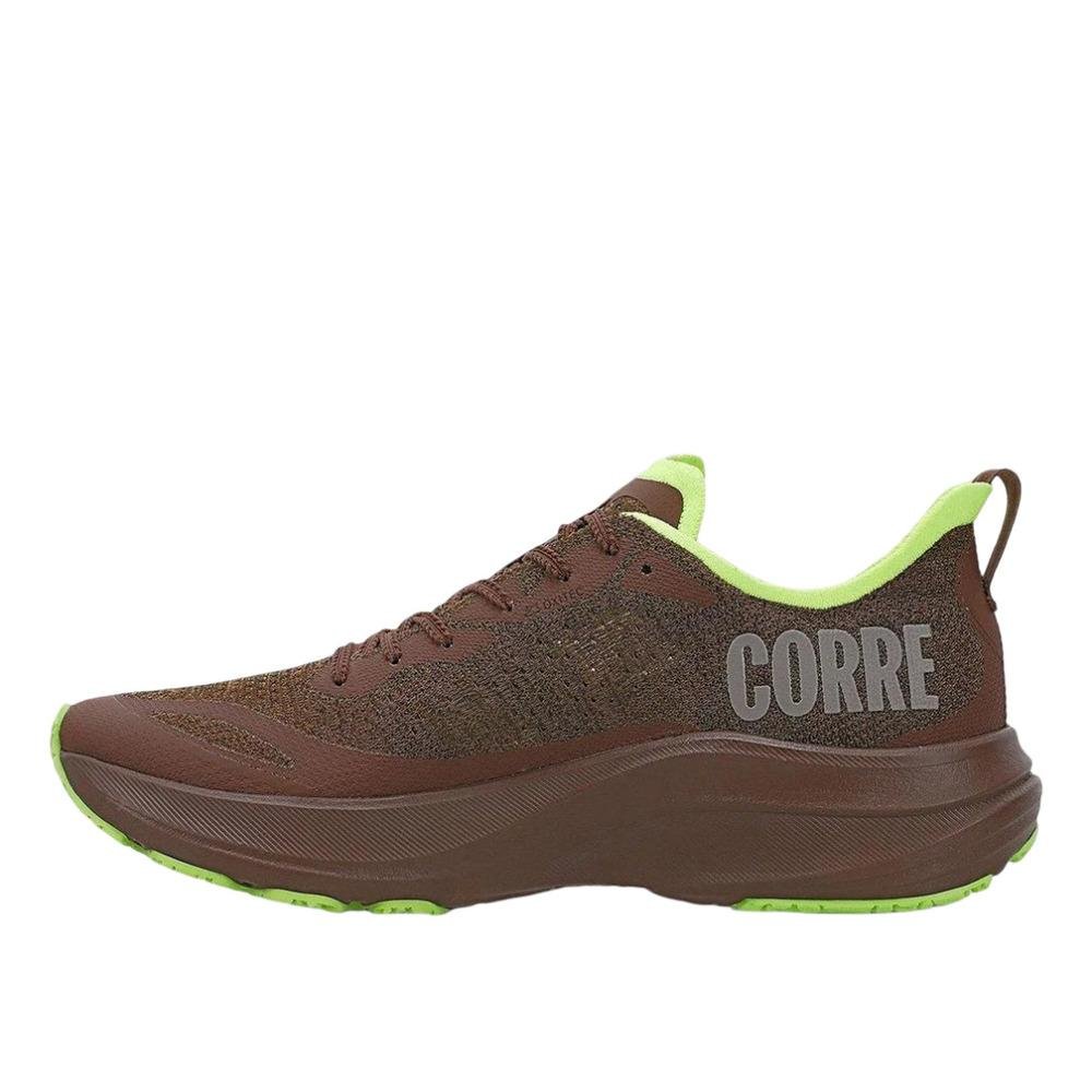 TÊNIS OLYMPIKUS MASCULINO CORRE 4 43720366 Marrom/Verde 2